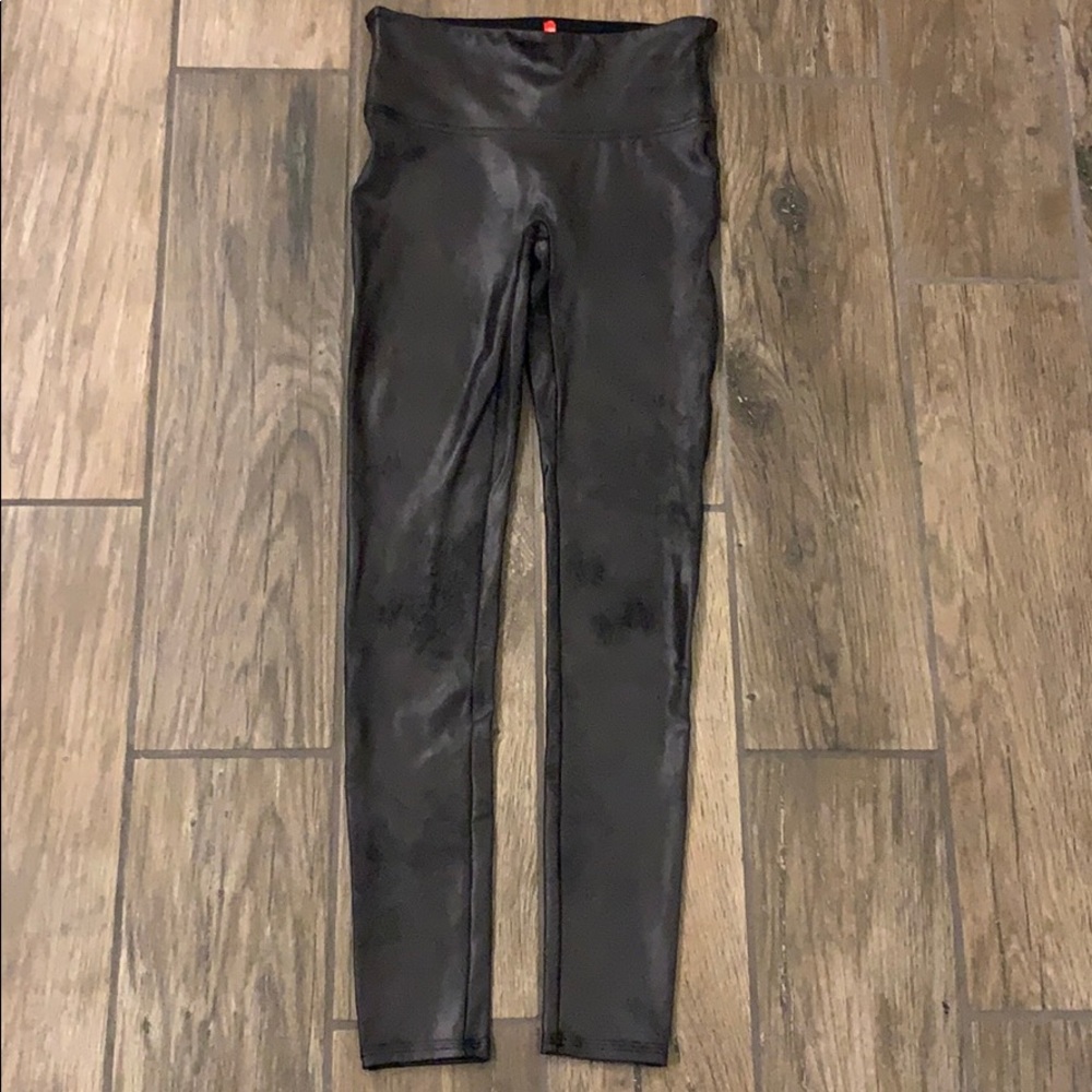 SPANX Faux Leather Leggings